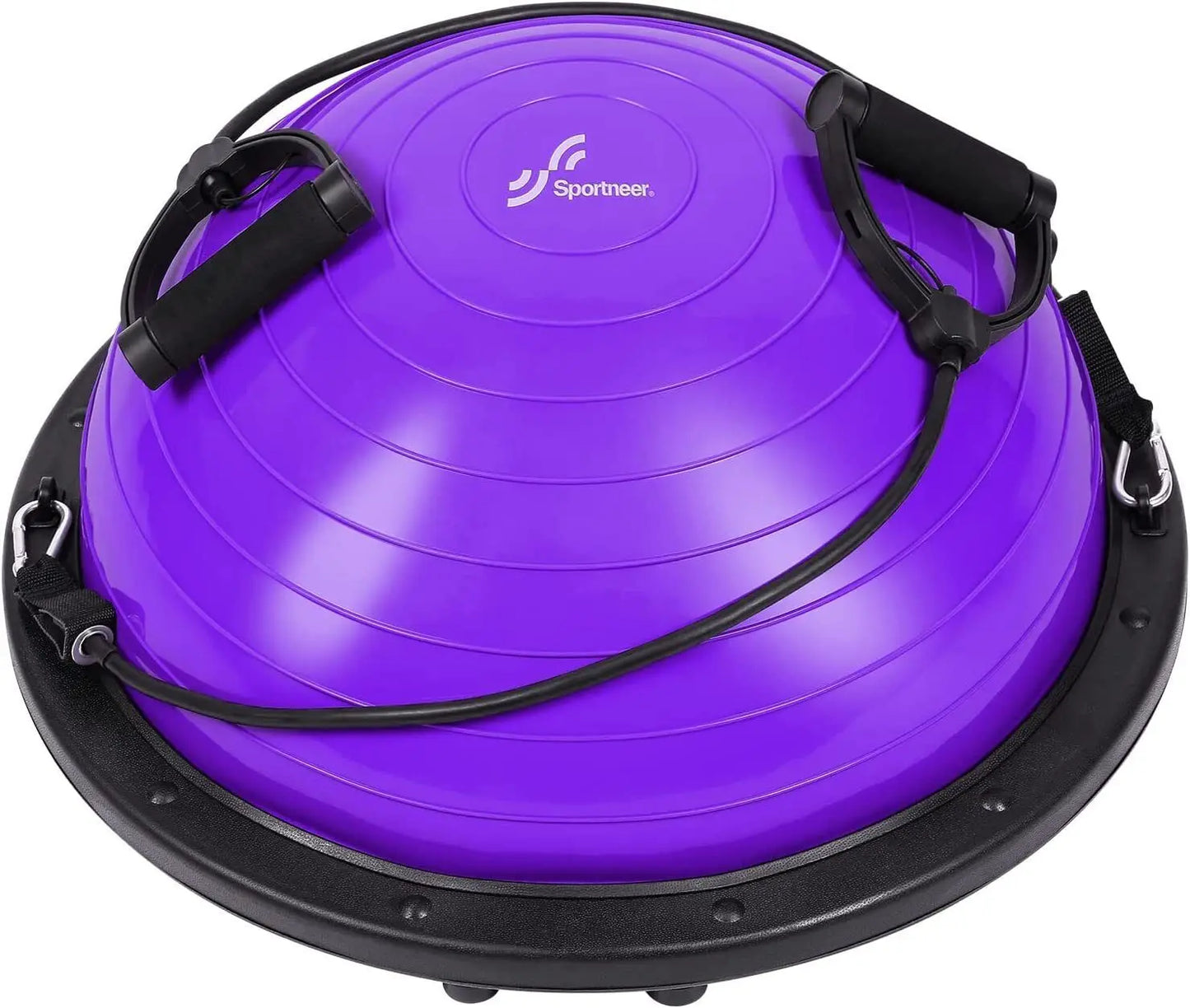 Sportneer Half Balance Ball Balance Board with Resistance Bands Balance Trainer